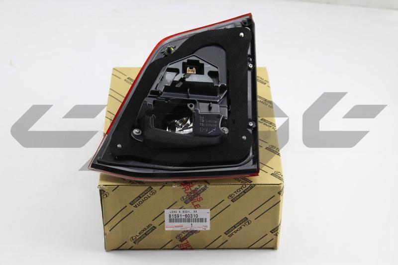 LENS AND BODY, REAR LAMP, LH