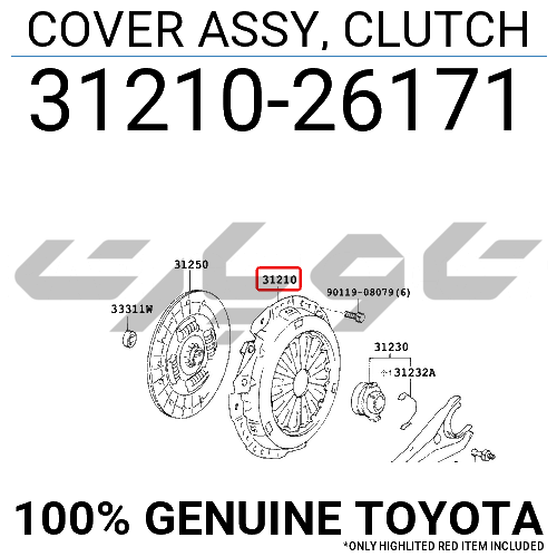 COVER ASSY, CLUTCH