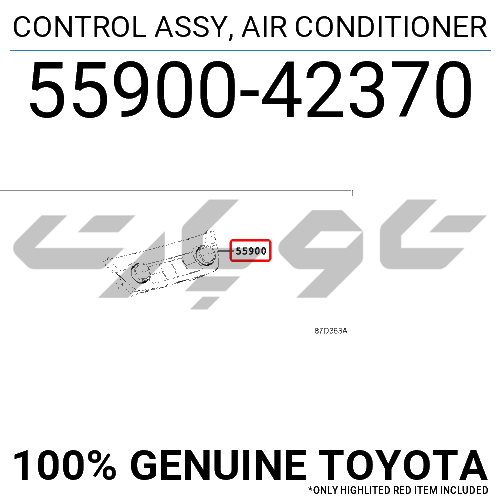 CONTROL ASSY, AIR CONDITIONER