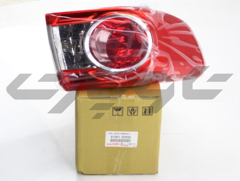 LENS & BODY, REAR COMBINATION LAMP, LH