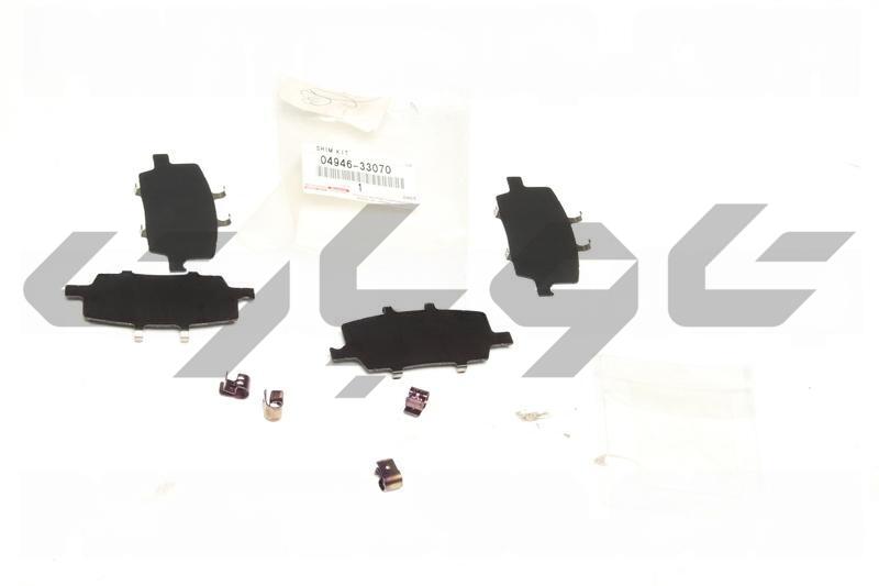SHIM KIT, ANTI SQUEAL(FOR REAR DISC BRAKE)