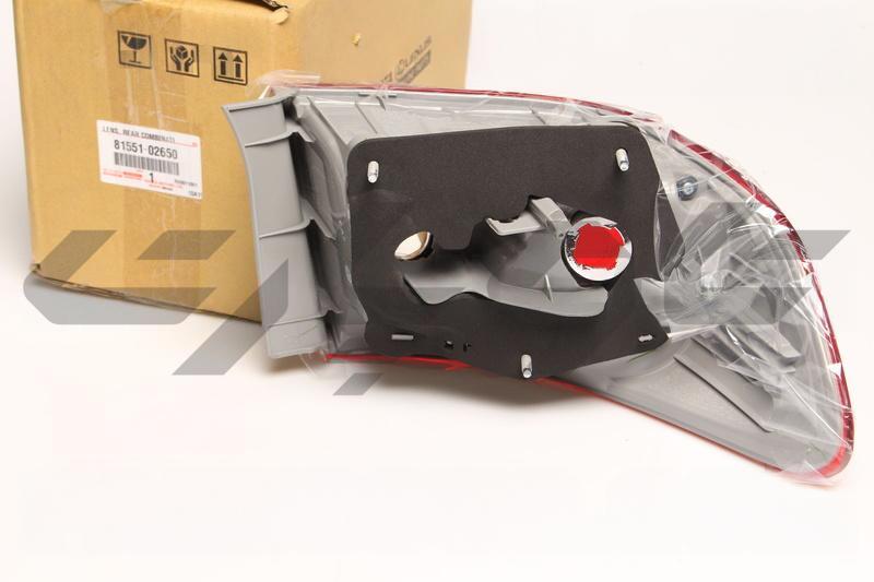 LENS & BODY, REAR COMBINATION LAMP, RH