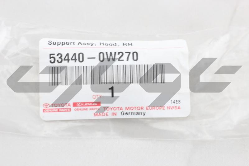 SUPPORT ASSY, HOOD, RH