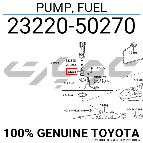 PUMP, FUEL