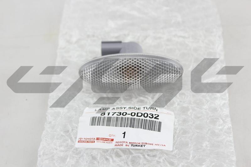 LAMP ASSY, SIDE TURN SIGNAL, RH/LH