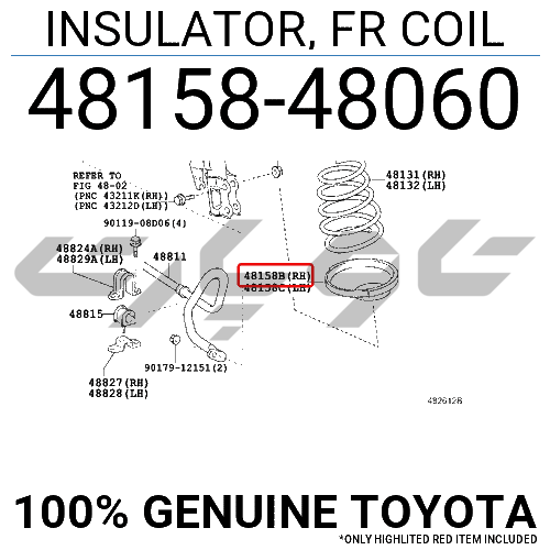 INSULATOR, FR COIL