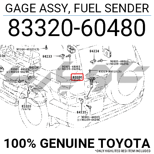 GAGE ASSY, FUEL SENDER