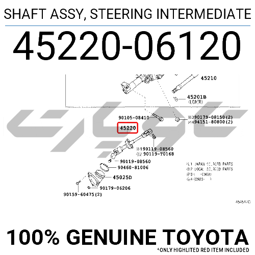 SHAFT ASSY, STEERING INTERMEDIATE